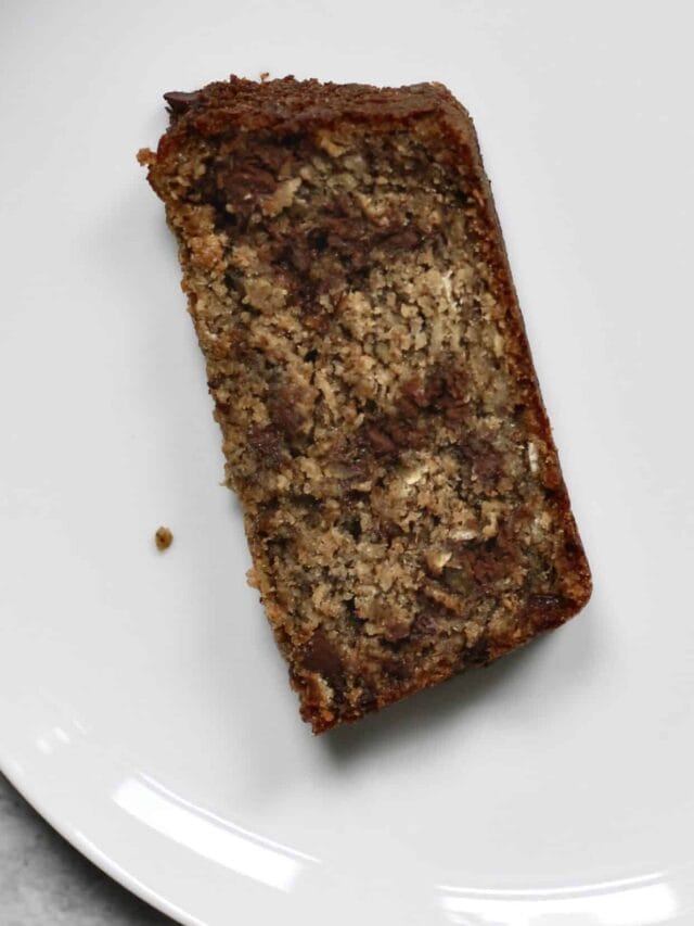 Oatmeal Banana Bread with Chocolate Chips Story