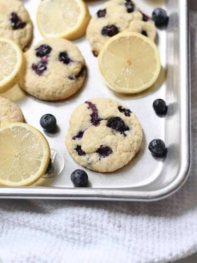 Recipe for Lemon Blueberry Cookies Story