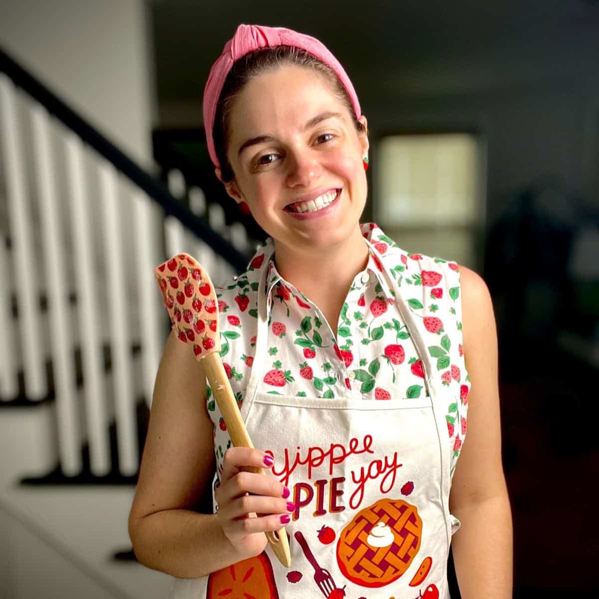 headshot of Susan Gravatt, the baker and blogger behind Susan Brings Dessert.