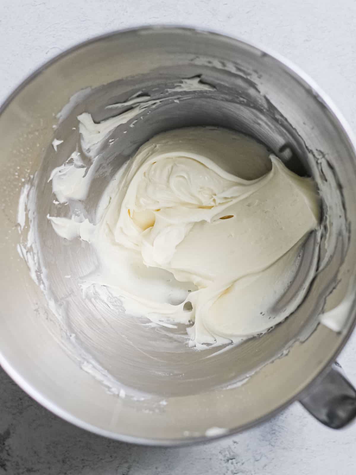 Mascarpone whipped.